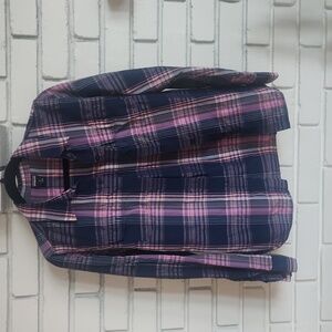 Patagonia Plaid Button Down Top Size 6